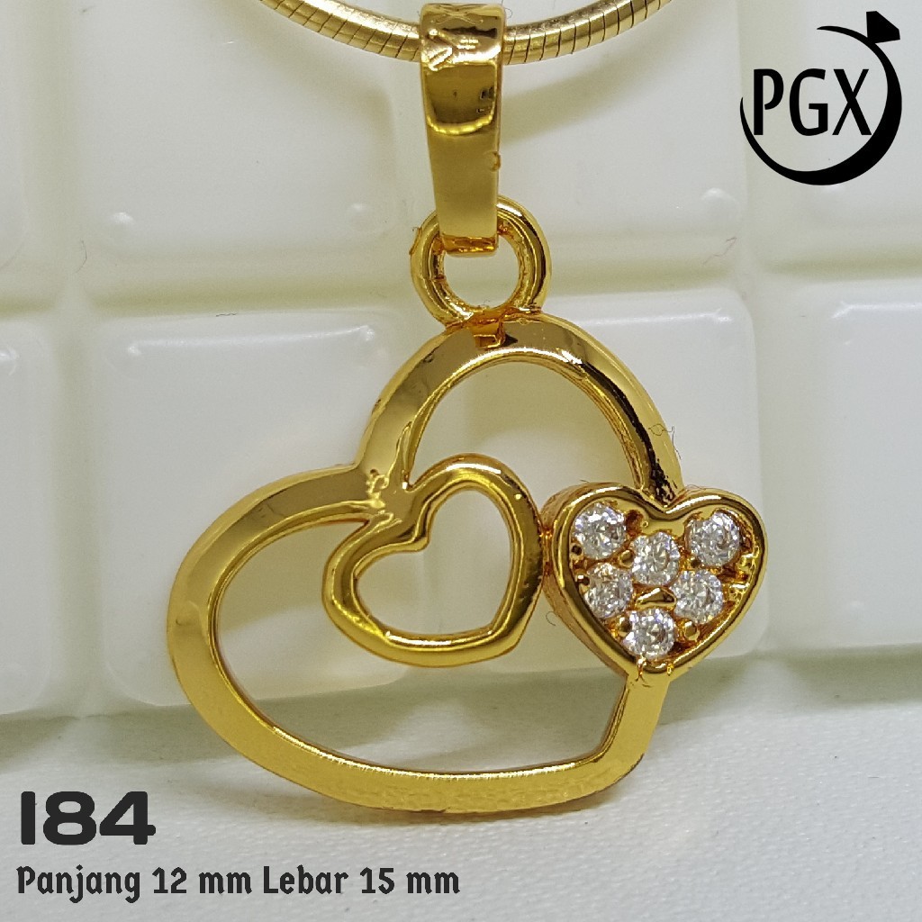 I084 - Liontin - Set Perhiasan Imitasi Xuping Lapis Emas