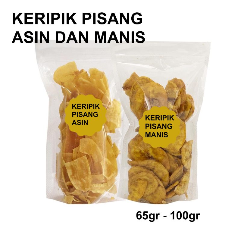 

KERIPIK PISANG MANIS ASIN CEMILAN ENAK