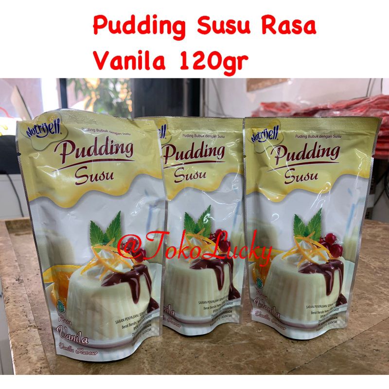 

Nutrijel Pudding Susu Varian Rasa 140gr