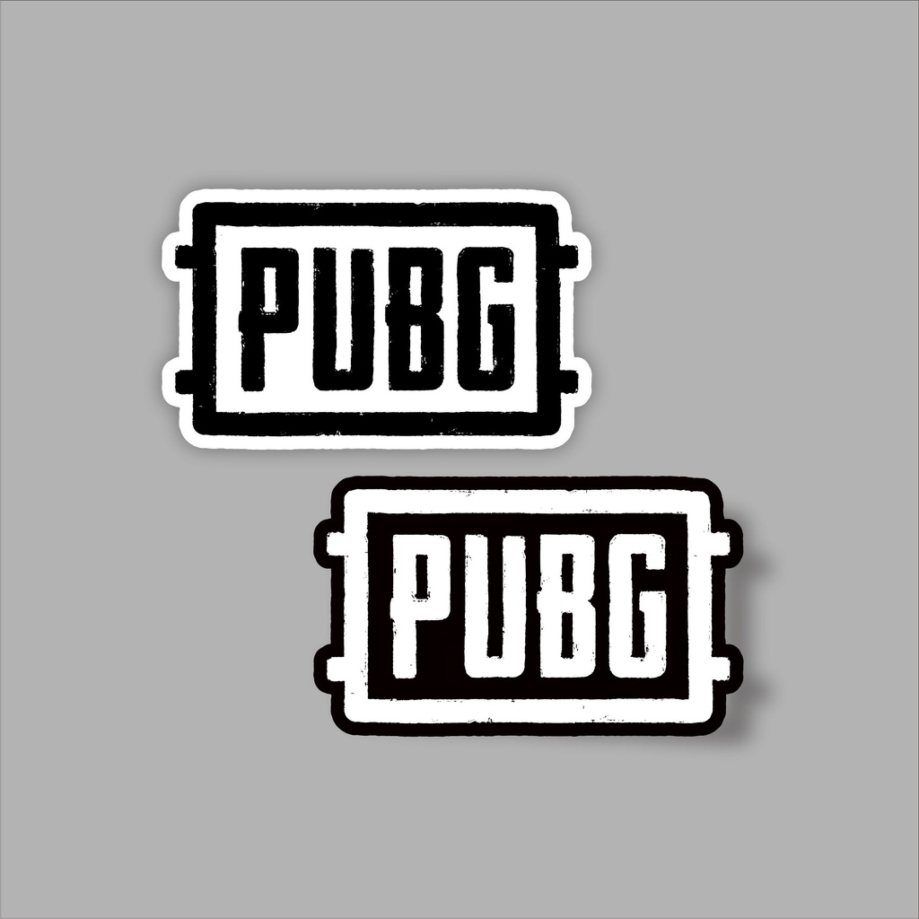 

Stiker distro stiker brand PUBG bahan graftac anti air