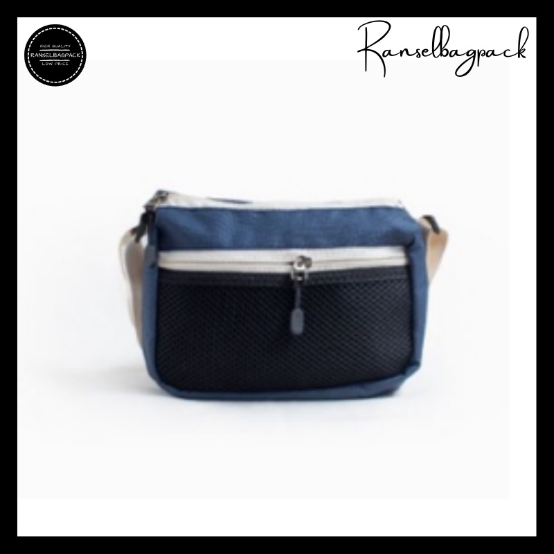 Tas Waistbag - Tas Selempang Travel Remaja Dewasa Pinggang Bahu Dada Model Korea Fashion Terkini Stylish Backpack Terbaru Murah Simple Outift Casual Elegan Premium  Import Lokal Original Unisex Pria Wanita Cewek Cowok