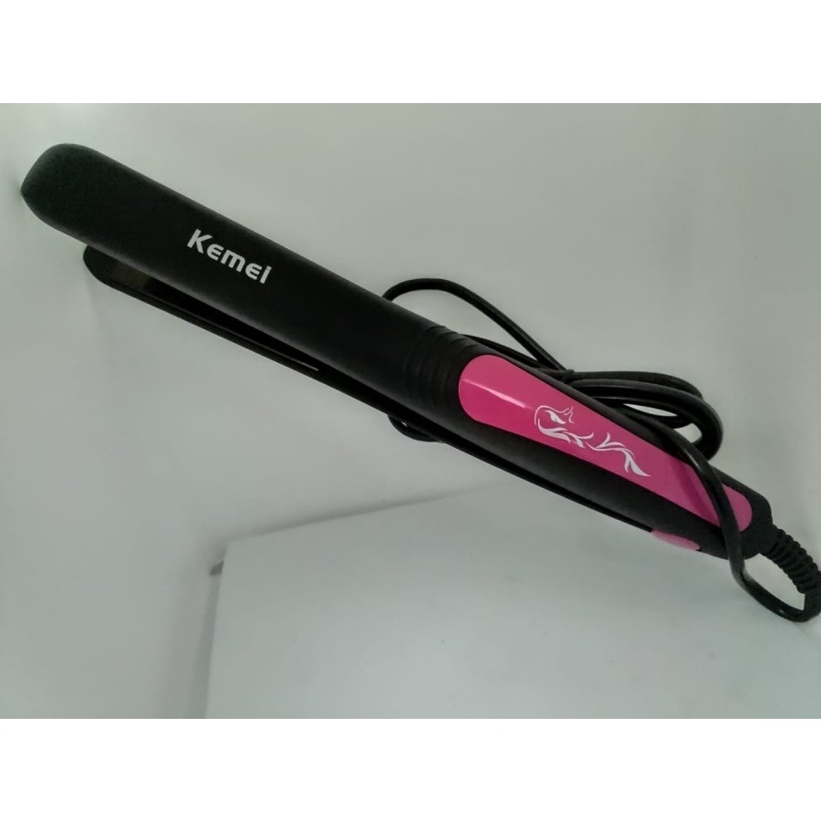 Catokan Kemei KM-328 Hair Styling Alat Profesional Pelurus , catok salon , Catokan rambut 2in1