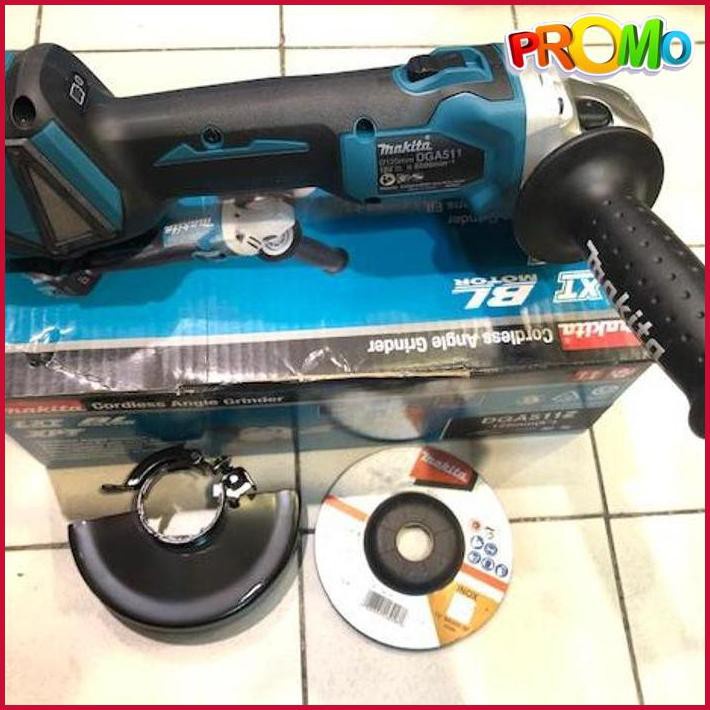 PROMO SALE    READY STOCK MESIN GERINDA MAKITA DGA511Z BRUSHLESS / VARIABLE SPEED ME03