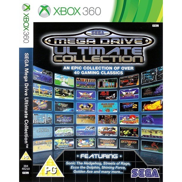 Jual Game Sega Mega Drive Ultimate Collection XBOX 360 for Jtag/RGH ...