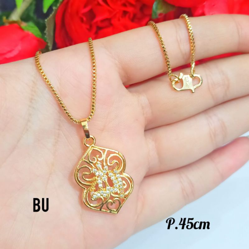 Kalung Dewasa Lafat Allah SWT 3 varian tidak karat *COD*