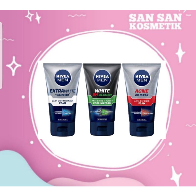 Nivea Men Facial Foam 50ml