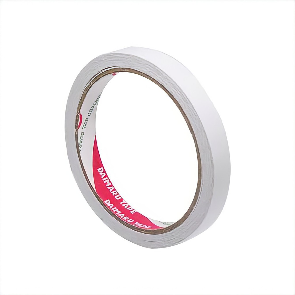 

Double Tape Daimaru 12mm x 12 yard - Isolatip Merk Daimaru