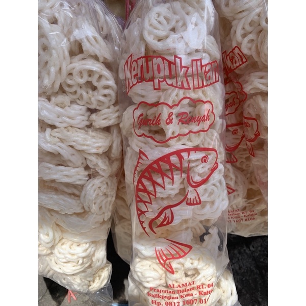 

kerupuk ikan enak banget (yg pertama jual)