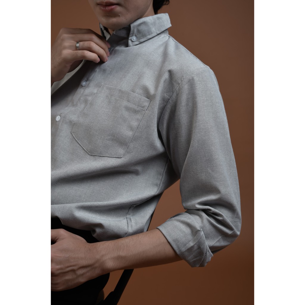 Ribsgold Kemeja Pria Lengan Panjang Long Sleeve Kemeja Ultimate