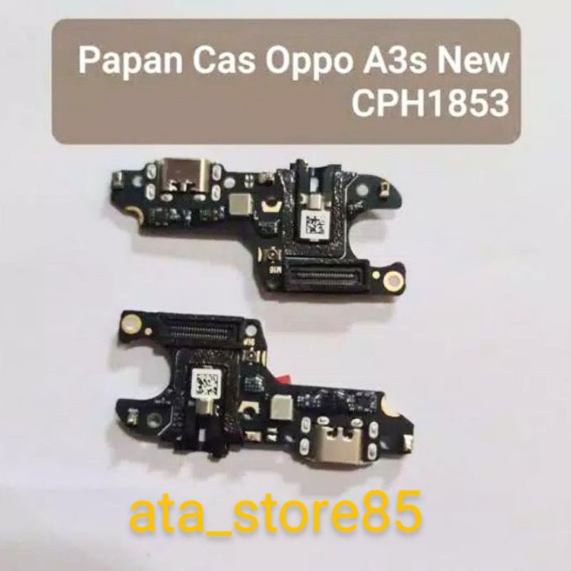 Papan Carger OPPO A3S Board UI+ Connector Charger Board Konektor Cas Flexible Flexibel Carger Original