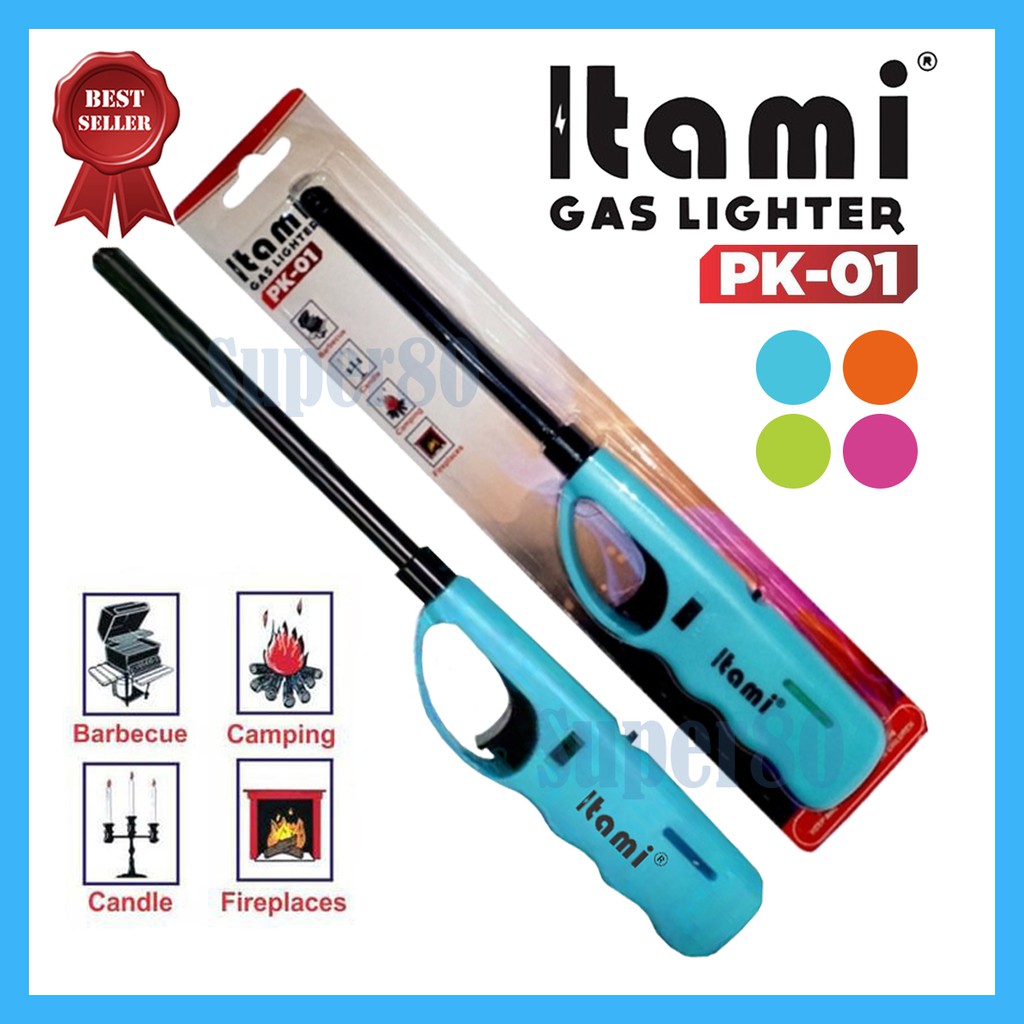 Pemantik Kompor ITAMI PK-01 Korek Api Panjang Tembak Gas Lighter