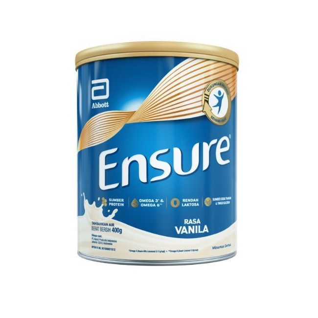 

Ensure Vanila / Coklat 400 g Susu Nutrisi Dewasa Rendah Laktosa - Adult Nutrition Powder