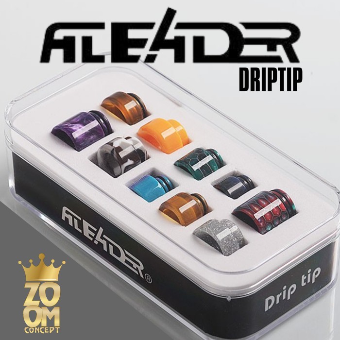 DRIPTIP 510 RESIN BY ALEADER HARGA SATUAN DRIP TIP