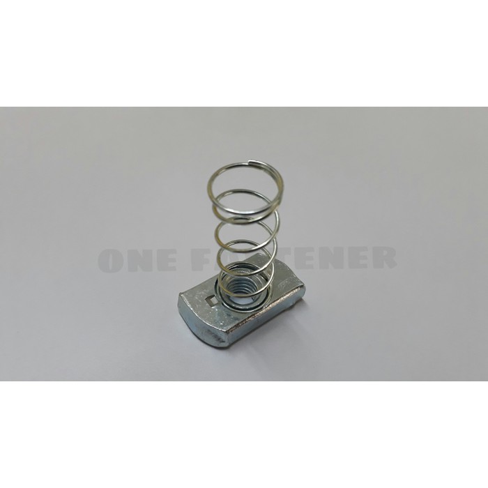 spring nut m10 mur per type pendek 21mm