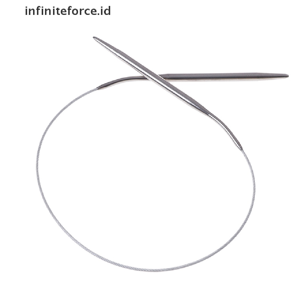 (Infiniteforce.Id) 11pcs / Set Jarum Kait Rajut Crochet Bahan Stainless Steel 6-16