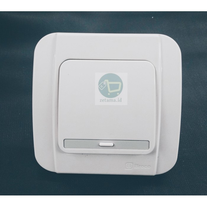 Saklar Broco - Saklar - Perlengkapan Listrik Saklar Engkel Broco Galleo Saklar Single Broco Ib