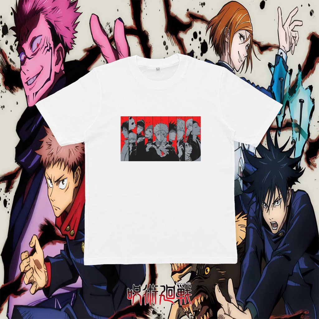 Jual Jujutsu Kaisen All Star Kaos Jujutsu Kaisen Baju Jujutsu