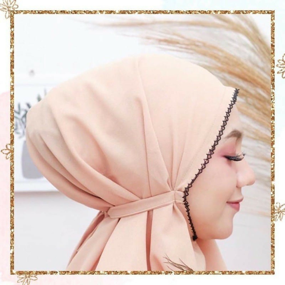 Bergo Maryam Picot / Jilbab maryam Diamond