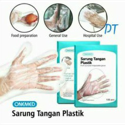 Sarung tangan plastik 100 pcs / sarung tangan plastik