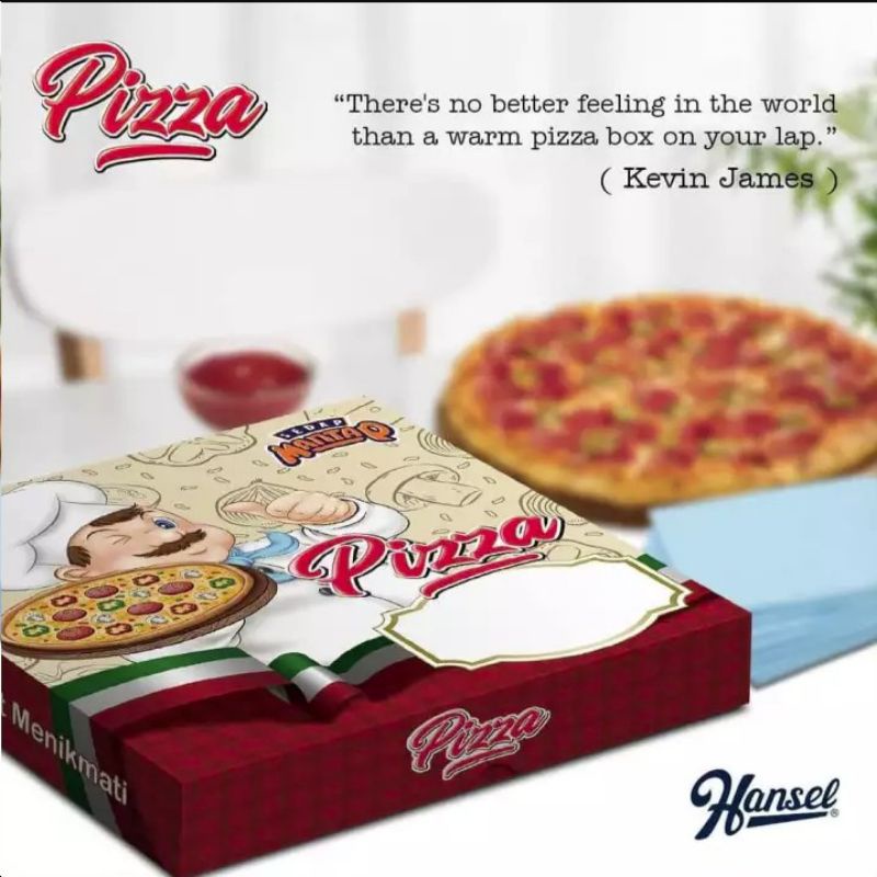 

Termurah Dus pizza sedap mantap / kotak pizza ukuran 22cmx22cmx5cm [COD]