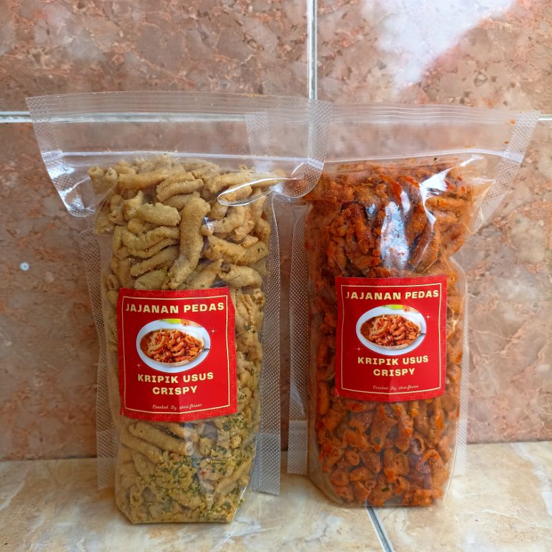 

Kripik Usus Crispy jumbo 250gr+