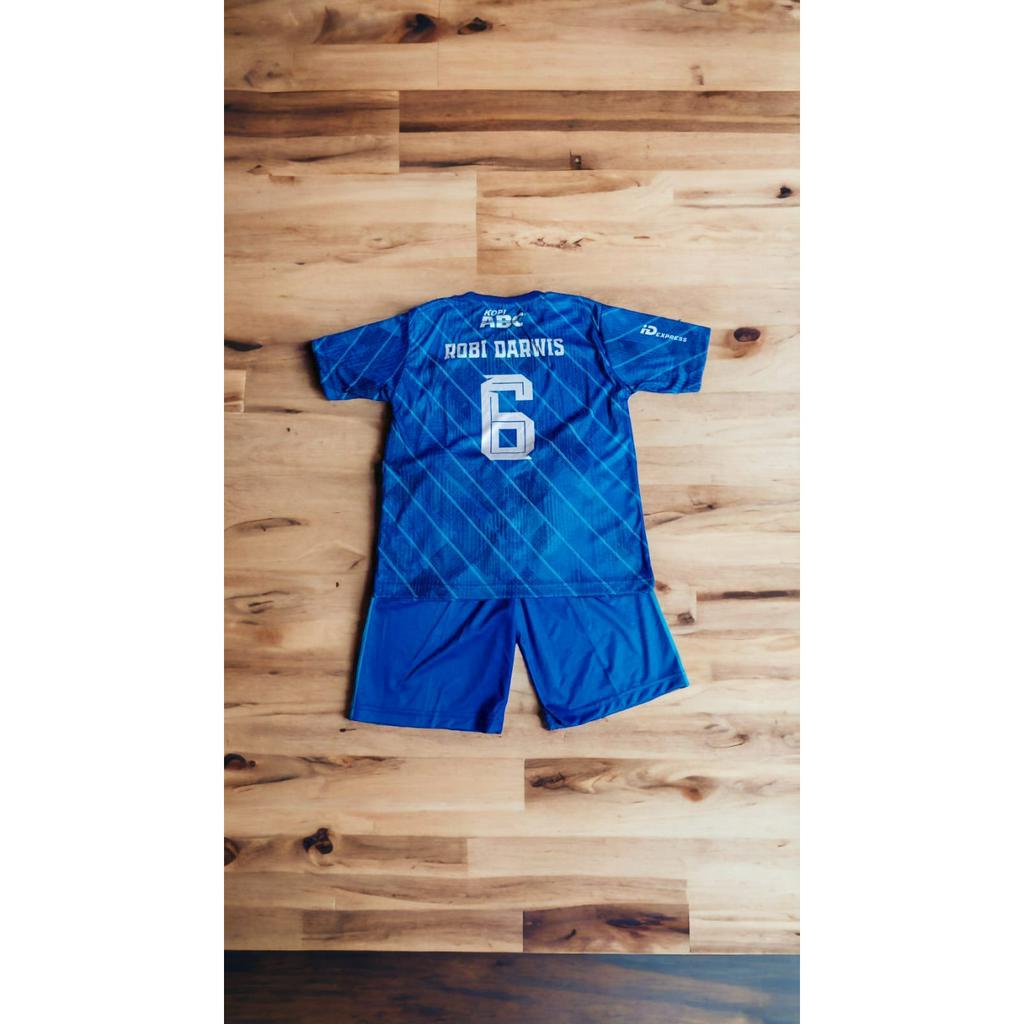 SETELAN JERSEY ANAK PERSIB BANDUNG 2023/2024 PUTIH BIRU HITAM UNTUK USIA 3-12 TAHUN JERSEY BOLA ANAK