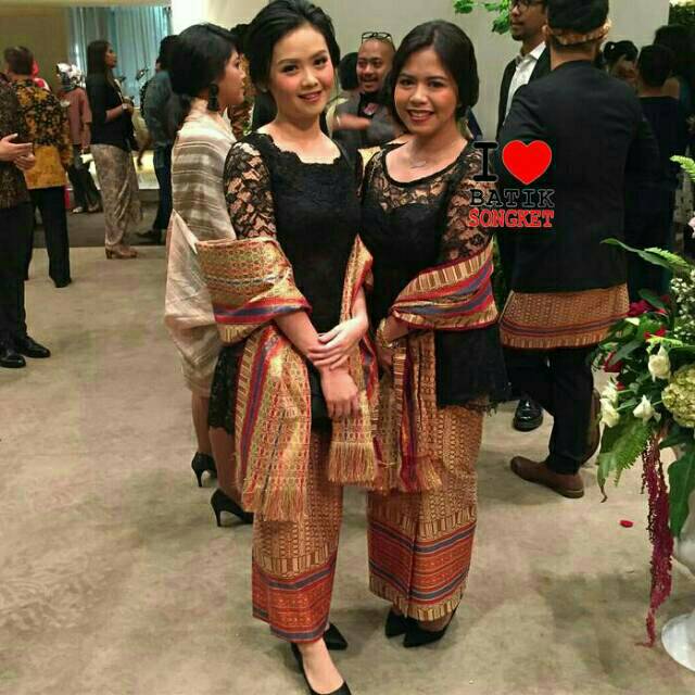 Promo Songket Mesin Murah Seragam  Makassar Batak Medan Palembang  Riau