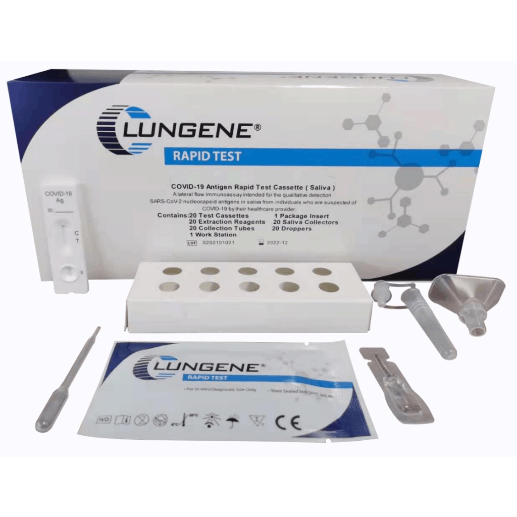 Antigen Saliva Rapid Test (Air Liur) Clungene | 1 set Original