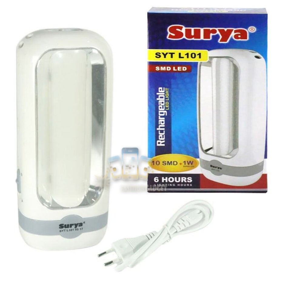 Surya Lampu Emergency Lampu Senter SYT L101 Light LED 10 SMD SENTER LED