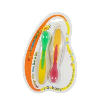 IQ Baby Changing Colour Spoon Sendok Makan