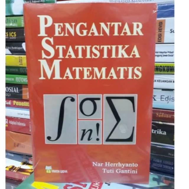 

BUKU PENGANTAR STATISTIKA MATEMATIS
