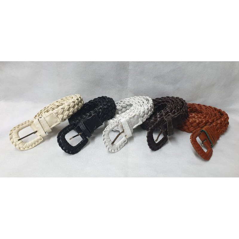 ikat pinggang wanita/ikat pinggang anyaman/ikat pinggang kekinian