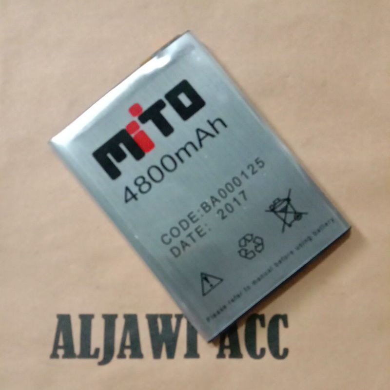 Batre Baterai Battery Mito A69 Fantasy BA000125 BA-000125 Original Battery Hp