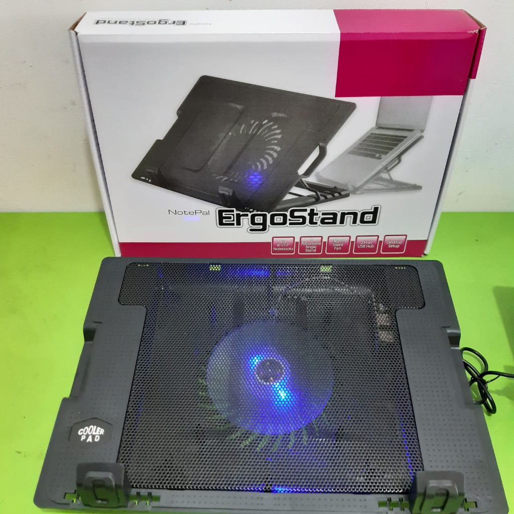 Ergostand Meja Laptop Notebook Cooling Pad