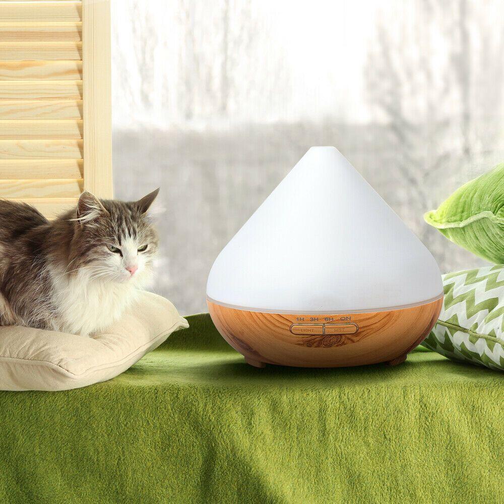 Populer Humidifier ABS Lampu LED Dekorasi Rumah Pewangi Diffuser