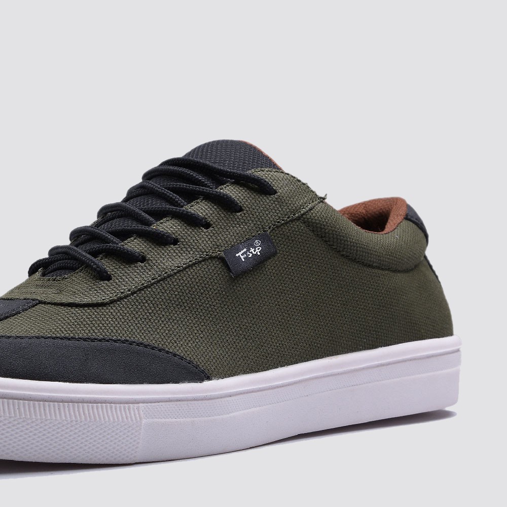 ATOM GREEN ARMY |ManNeedMe x FSTP| Sepatu Sneakers Pria Casual ORI