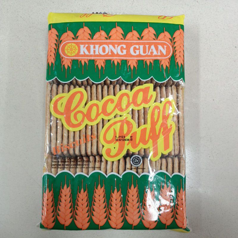 

KHONG GUAN COCOA PUFF 330GR