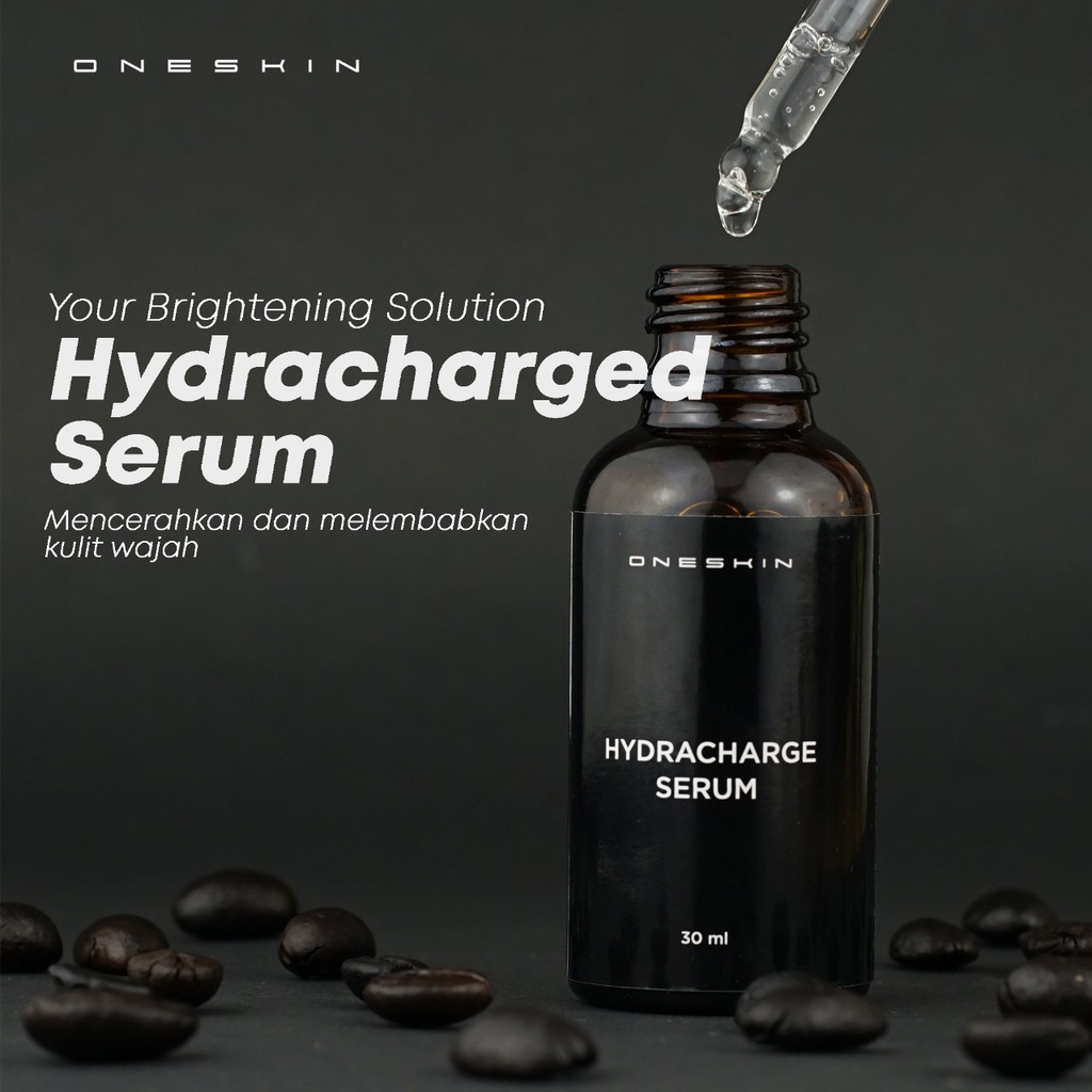 Oneskin Hydracharge Serum – Mencerahkan Merawat Kulit Wajah Pria