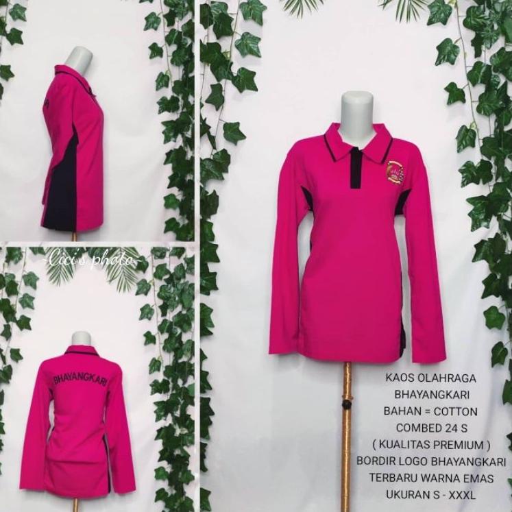 Modern.. READY LANGSUNG KIRIMBAJU/ATASAN/KAOS OLAHRAGA BHAYANGKARI(PREMIUM)/KAOS OLAHRAGA BHAYANGKAR