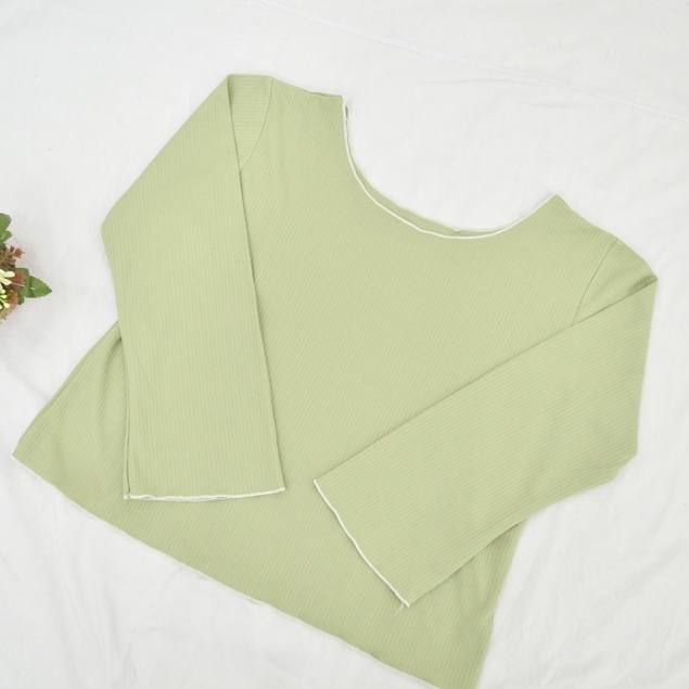 Celya Blouse Jumbo / Atasan Jumbo Wanita / Charla.id / CHA 0995-Green