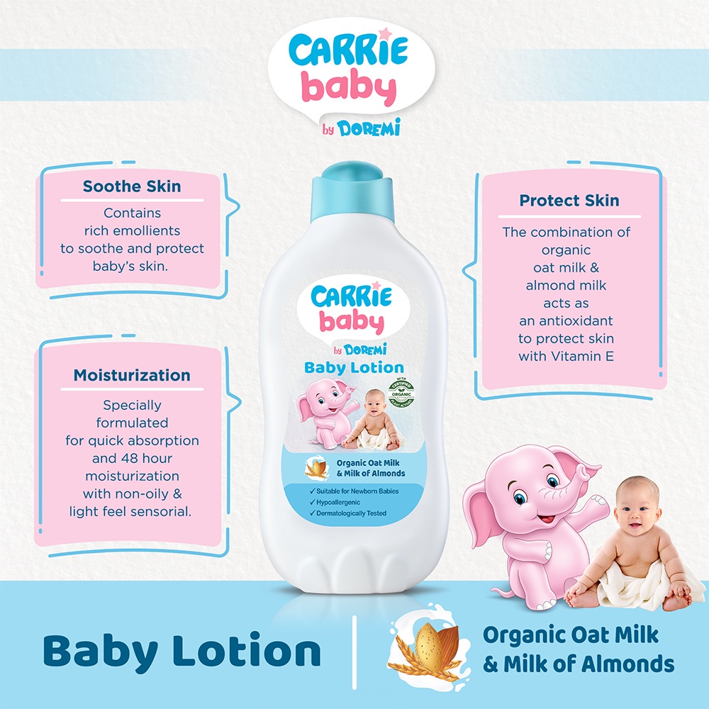 Carrie Baby by Doremi Baby Lotion – Lotion Bayi 250ml