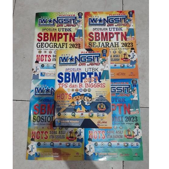 

Sudah READY.. 1PAKET SOSHUM + TPS & B. INGGRIS WANGSIT UTBK SBMPTN 2023