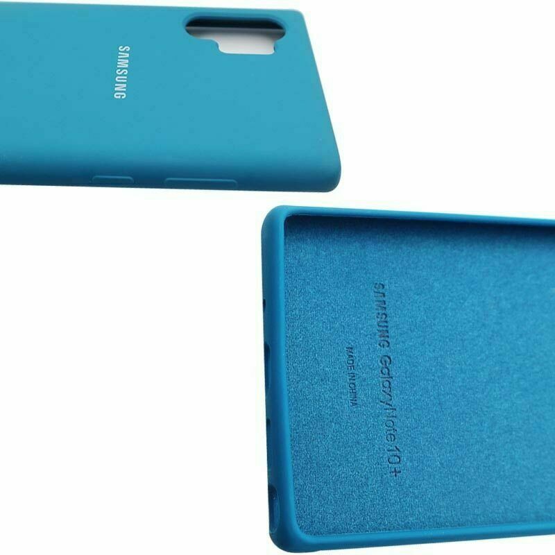 SILKY SOFT CASE COLOUR SAMSUNG NOTE 10 / NOTE 10 PLUS silicone cover colour SOFT TOUCH FINISH