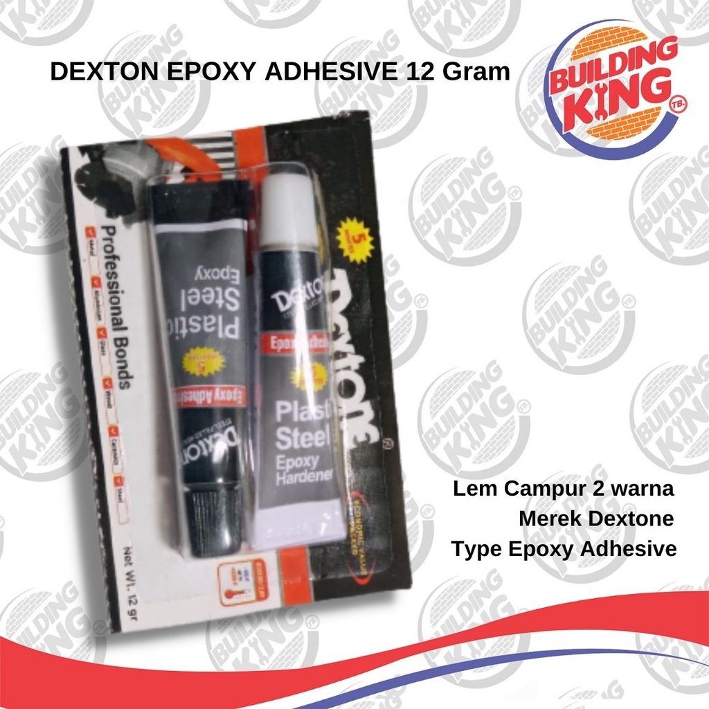 Jual Dextone Lem Besi Epoxy Plastik Steel Gr Menit Shopee Indonesia