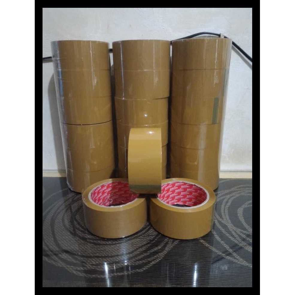 

Lakban Bening & Coklat Solatape 70 M Berkualitas Produk Terbatas