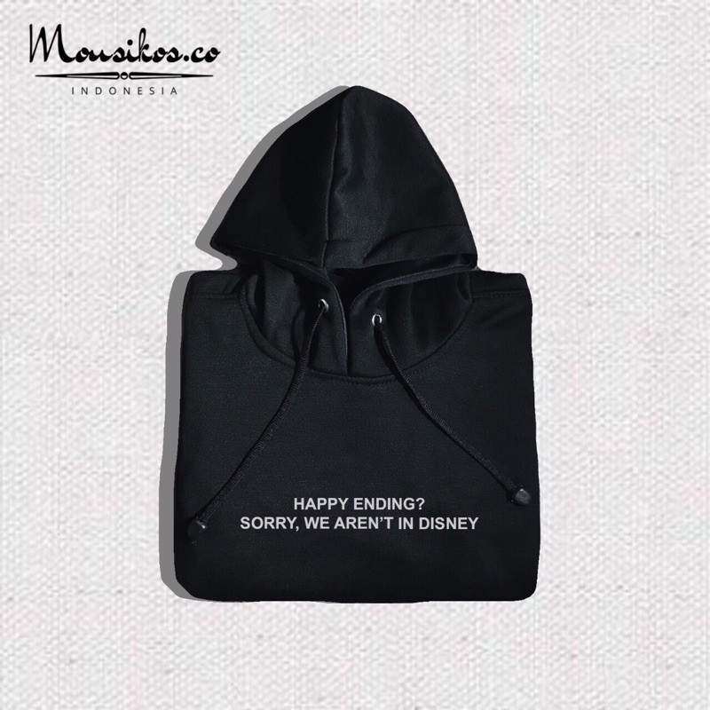 Sweater Hoodie Tumblr Happy Ending Shopee Indonesia