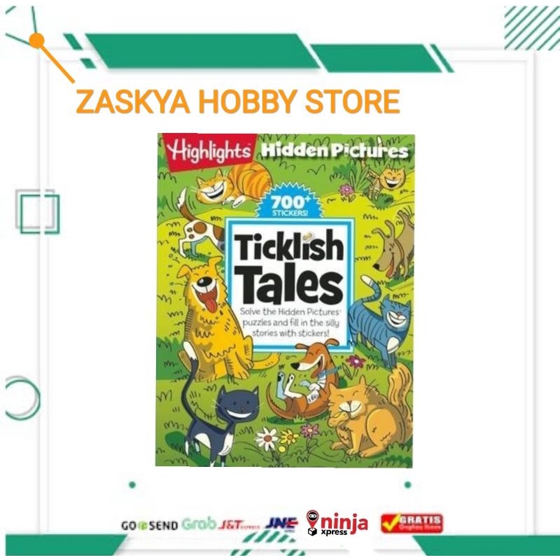 

HIGHLIGHTS HIDDEN PICTURES: TICKLISH TALES 700+ STIKERS