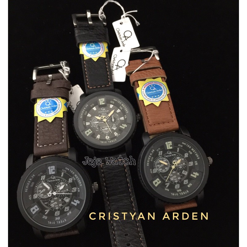 Jam Tangan Kalep CA Cristyan Arden Tanggal Aktif