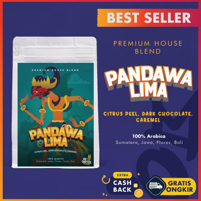 

Cuci Gudang Awal Tahun PREMIUM! Kopi House Blend PANDAWA5 100% Biji Kopi Arabika Specialty - BIJI