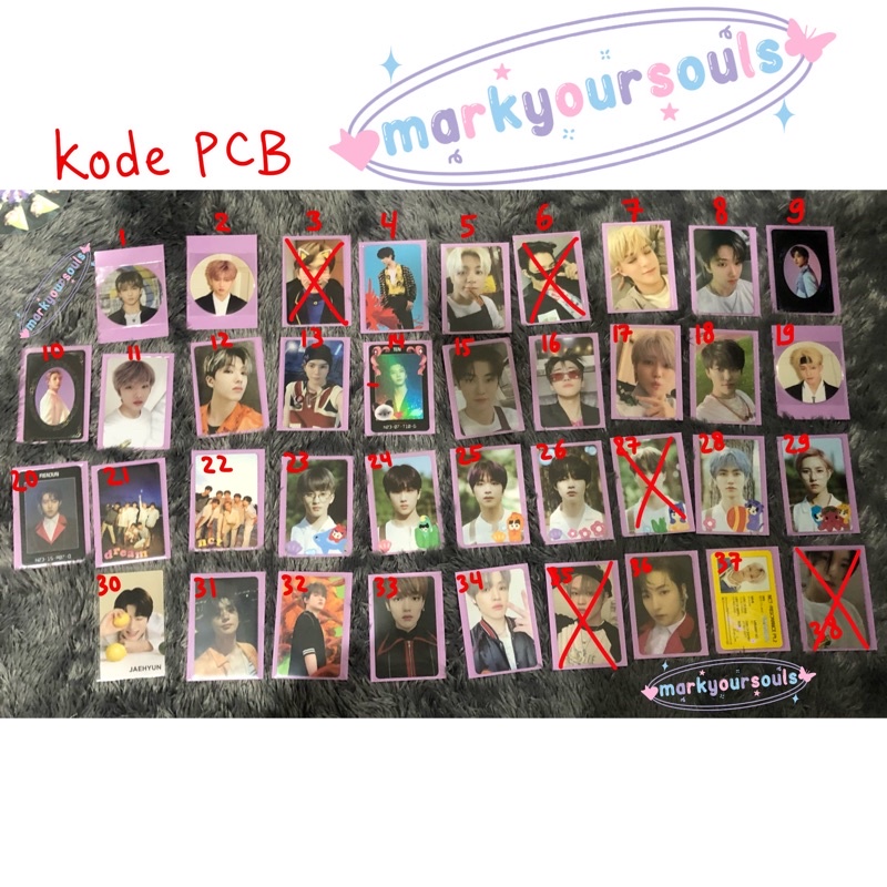 [READY STOCK PCB] Pc Photocard NCT Dream 127 2022 Park jisung Lee Jeno Na Jaemin Lee Haechan Mark Le